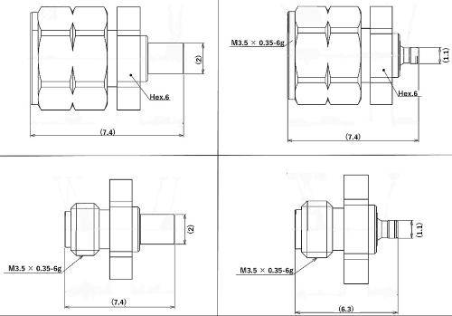 img：Between Adapter (UB145 to 0.8mm)