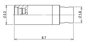 img：Straight male for Cable