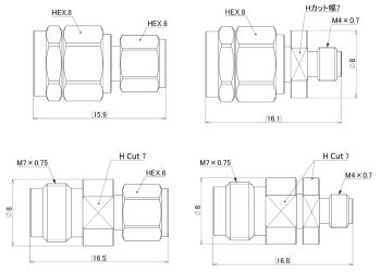 img：Between Adapter (1.0mm to 1.85mm)