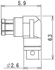 img：Right Angle female for cable